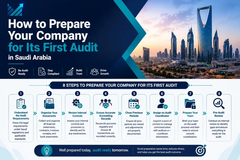 How to Prepare Your Company for Its First Audit in Saudi Arabia