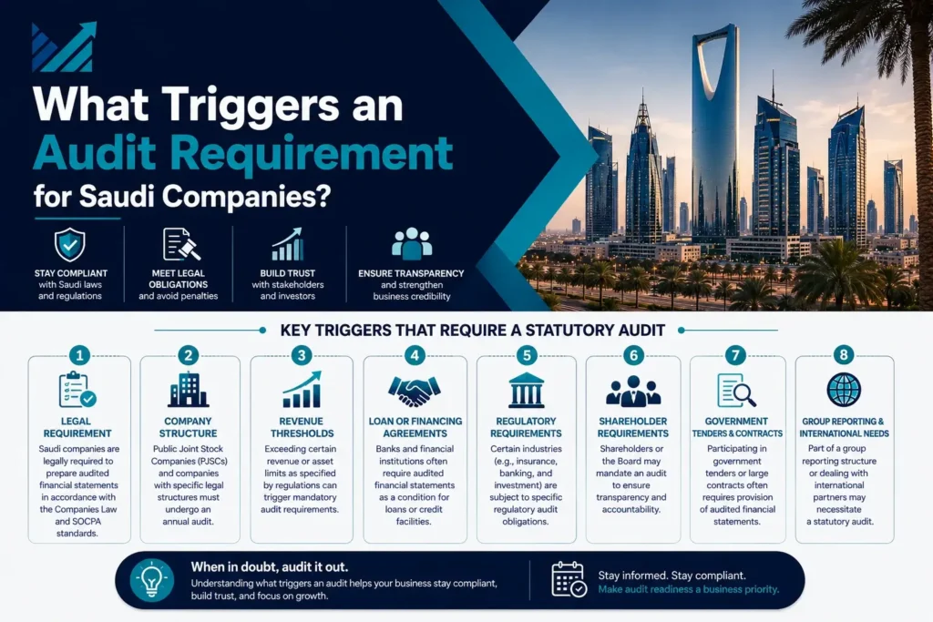 What Triggers an Audit Requirement for Saudi Companies